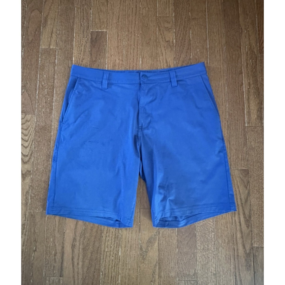 Rhone Commuter Shorts 100273 Men's Size 33 Blue 9" Inseam Performance Chino
